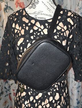 Ela Crossbody  Belt Bag  Pebble With Gold Hardware